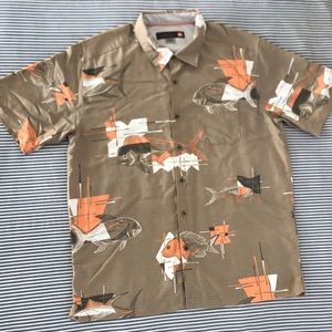 Quicksilver waterman’s collection men’s shirt